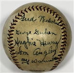 Kansas City Blues 1929 Team Signed Baseball