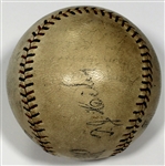 Kansas City Blues 1929 Team Signed Baseball