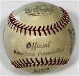Kansas City Blues 1952 Team Signed Baseball
