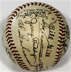 Kansas City Blues 1940 Team Signed Baseball