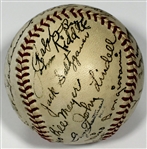 Kansas City Blues 1940 Team Signed Baseball