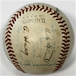 Kansas City Blues 1947 Team Signed Baseball