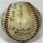 1957 North Platte Indians ( Rudy York ) Team Signed Baseball