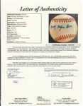 Cool Papa Bell Signed Baseball - JSA