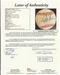 Lefty Gomez Signed Baseabll - JSA