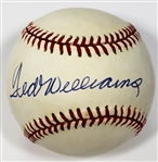 Ted Williams Signed Baseball - JSA