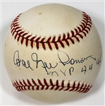 Hal Newhouser Signed Baseball - JSA