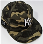Andrew Benintendi Kansas City Royals 2021 GW Cap MLB Authentication - 