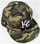 Danny Duffy Kansas City Royals 2021 GW Cap MLB Authentication - 