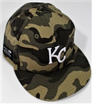 Michael Taylor Kansas City Royals 2021 GW Cap MLB Authentication - 
