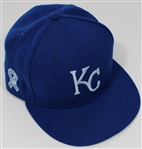 Adalbetro Mondesi Kansas City Royals 2021 GW Cap MLB Authentication - 