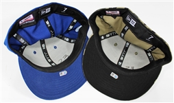 Lot of 2 Mike Minor Kansas City Royals 2021 GW Cap MLB Authentication - 