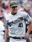 Danny Duffy 2018 GW Kansas City Royals Jersey - ACE 30 Patch Photo Match