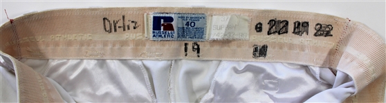Jeff Suppan 1999 Game Used Pants from Monarchs Day