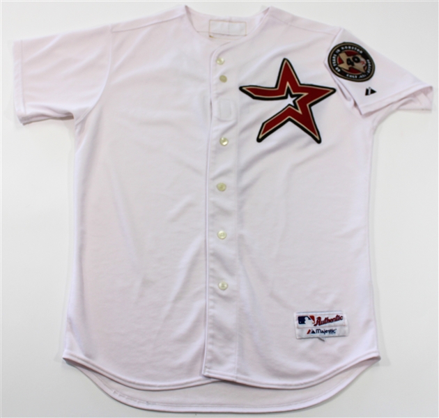 Craig Biggio Game Worn 2001 Astors Jersey Miedema Letter