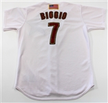 Craig Biggio Game Worn 2001 Astors Jersey Miedema Letter