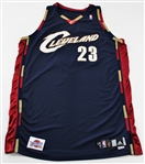 Lebron James 2007-2008 Team Issued Jersey - Miedema Letter
