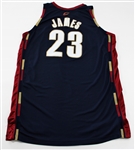 Lebron James 2007-2008 Team Issued Jersey - Miedema Letter