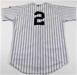 Derek Jeter Game Worn 2003 NY Yankees Jersey 100 Anniversary Patch