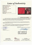 Michael Jordan Signed Chicago Bulls Six Times Champions Trophy - JSA 