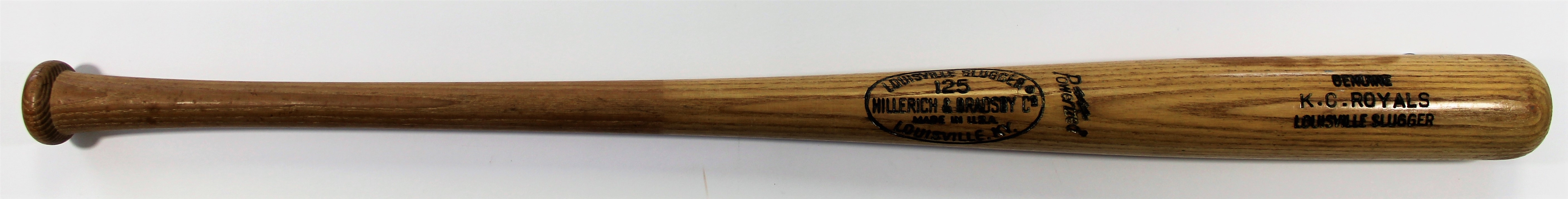 Kansas City Royals GU 1969-1972 Bat