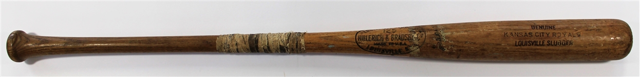 Kansas City Royals Cracked 1969-1972 Bat
