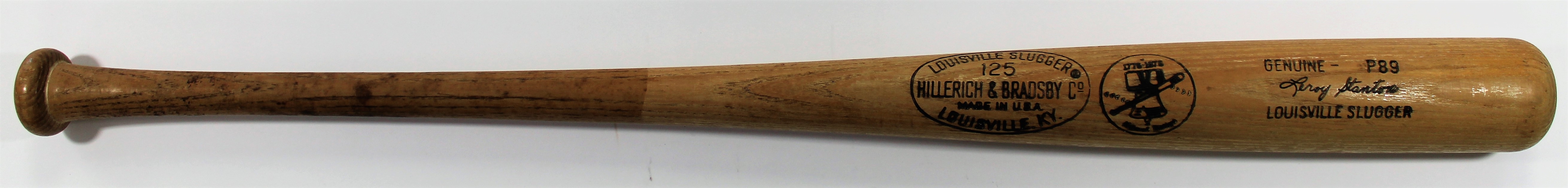 1976 Leroy Stanton Game Used Bat