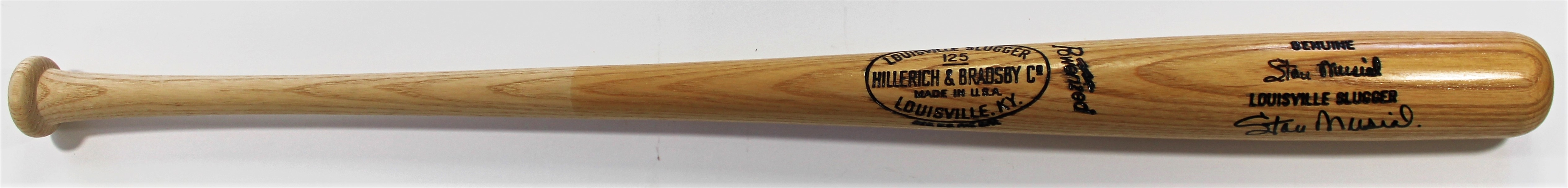 Stan Musial Signed Bat