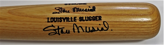 Stan Musial Signed Bat