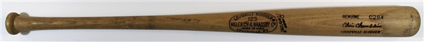 Chris Chambliss 1977 Game Used C284 Bat - Pre PSA