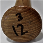 1976 John Wathan Game Used Bat