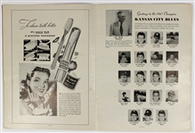 Historic Kansas City 1947 Katz Drug Program W/ 1947 Blues Champions