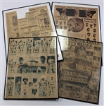 Large Collection of Vintage Kansas City Blues Newspapers