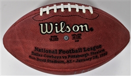 Troy Aikman-Neil O'Donnell Signed SB XXX Football 
