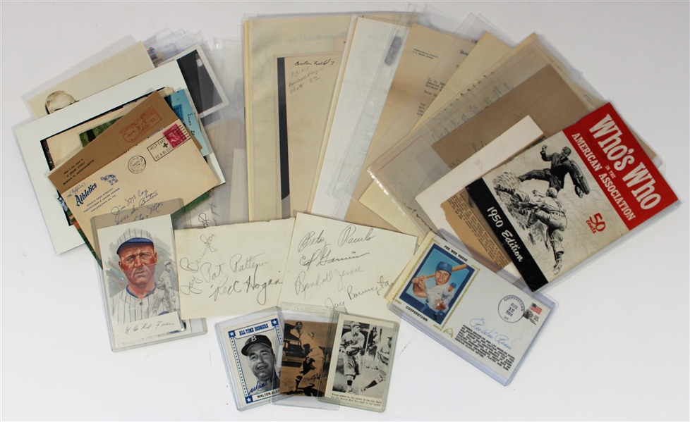Large Collection of Signed Photos and Cards