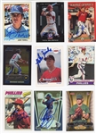 1000 Signed Baseball Card Lot