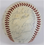 1966 San Francisco Giants Team Signed Ball