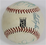 Kansas City Royals 1974 Team Signed Early George Brett