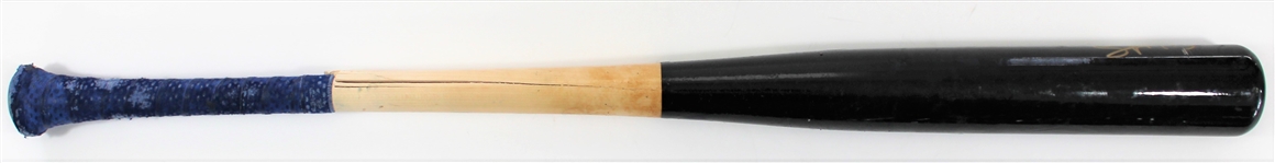 Salvador Perez Game Used & Signed 8/11/23 - 4-4 HR Bat Photo Match