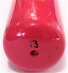 Salvador Perez Game Ready Pink Breast Cancer Signed Inscribed Bat