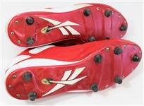 Tony Gonzalez Kansas City Chiefs Game Worn Cleats 2002 