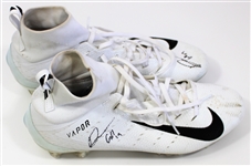 Deebo Samuels Game Worn & Signed 2019 Rookie Cleats