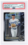 Bobby Witt Jr. Chrome-Black Refractor 1/1 Gem Mint 10 PSA 