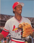 Willie McGee 1990 Set 1 St Louis Cardinals Game Used Jersey
