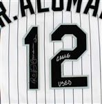 Roberto Alomar Jr. 2003 Game Used & Signed White Sox Jersey