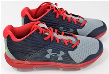 Juan Soto 2021 Game Used Washington Nationals Cleats