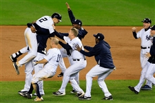 NY Yankees last game used in the 4th Inning at 3rd Base. MLB LH 162974