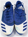 Jorge Solor 2019 Game Used & Signed Kansas City Royals Cleats