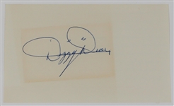 Dizzy Dean Signed Cut Autograph - PSA Full Letter - XX24414