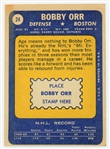 1969 Topps #24 Bobby Orr Boston Bruins 
